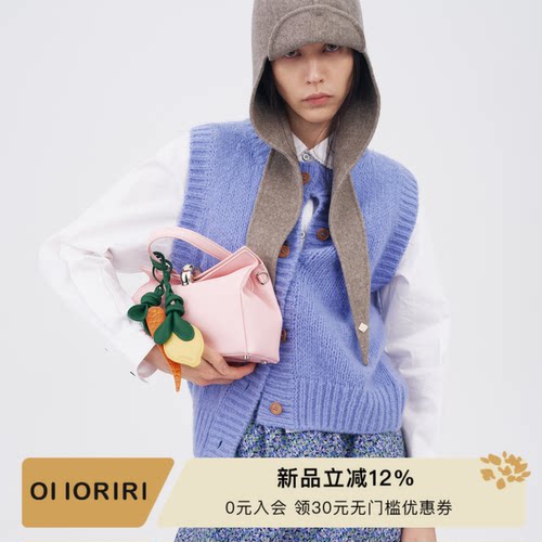 OIIORIRI美利奴羊毛针织马甲