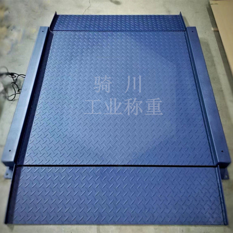 批发市场推车地磅200公斤带斜坡平台磅单引坡电子地称