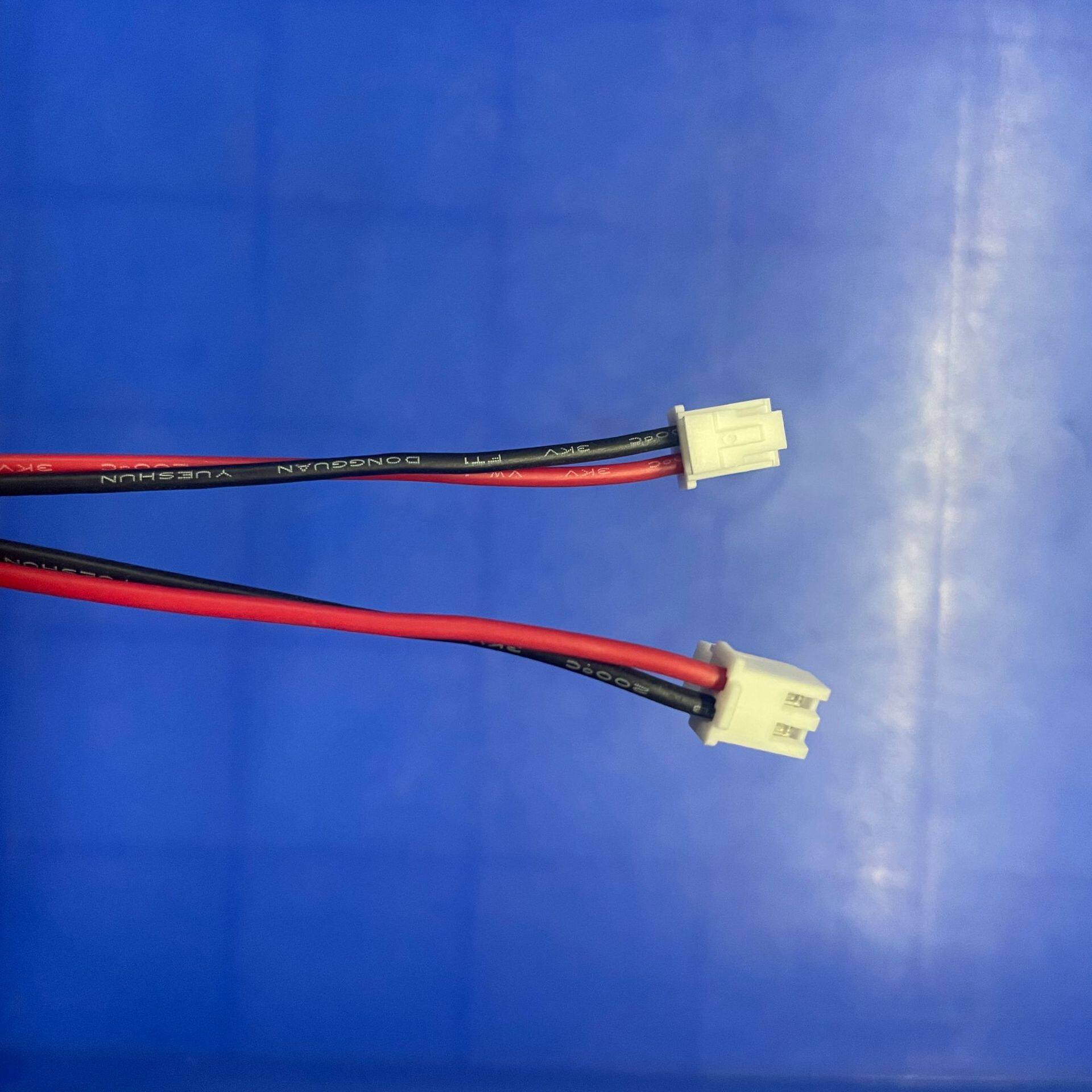XHS-2P端子线间距2.54连接器壳子背面代扣XHB