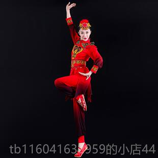 新款服威风锣鼓演出服女打鼓现代盘锣鼓队鼓舞打鼓鼓演出服装装中