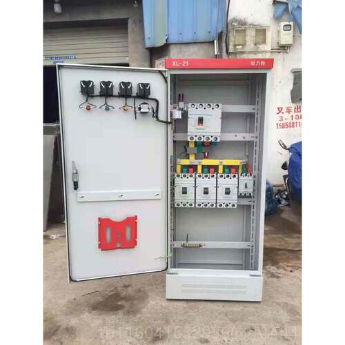 新款XLL-21动力低压电柜配GGD开关柜电容柜柜PC控制柜进出线柜馈