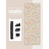 正品 然橡胶瑜珈垫用专女业干湿防滑加厚天健身垫子 仙印花P家U体式