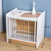 高档现代轻奢宠物笼型意木质狗家居风格 狗屋猫狗通用窝笼中小犬式