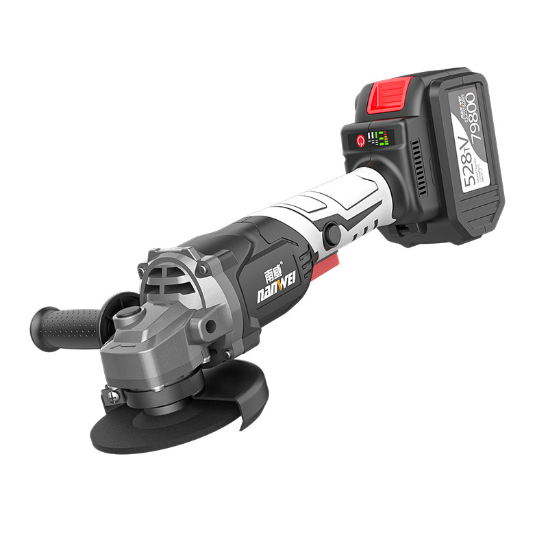 南威无刷充电式角磨机锂电池手磨机抛光机打磨机电动切割机电磨机
