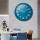 立体凸字大数字个性 免打孔钟表简约大白墙时钟表 挂钟客厅家用时尚