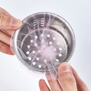 妙然400只一次性厨房水槽垃圾过滤网袋下水道水池洗碗槽地漏网兜