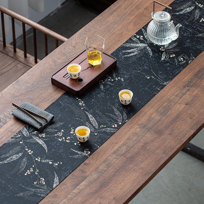 织锦缎防水茶席新中式禅意茶桌旗茶垫布艺轻奢茶台茶几布茶道零配,居家布艺,茶席,淘宝优惠券,粉丝福利购,淘宝优惠卷