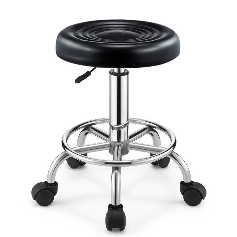 吧台椅酒吧椅子旋转升降靠背家用高脚凳圆凳子时尚创意美容凳转椅