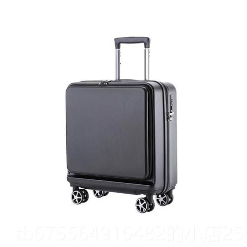 正品前开盖行15.6寸0电脑箱包男行李箱女万向轮拉杆箱2寸女登机旅