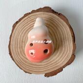 正品 六孔陶笛中C调卡通孔螺儿童挂件生日礼物成音海人学生自学乐