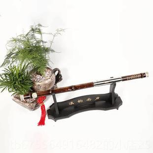 正品 滇南声紫竹横吹双节儿童成考人7孔级CD降BG韵F业演奏专型巴乌