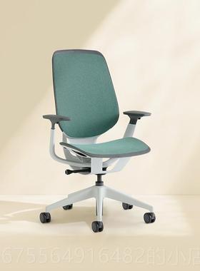 正品Steelca椅se世 Karman人体工楷学子电脑椅电椅舒竞适透气办公