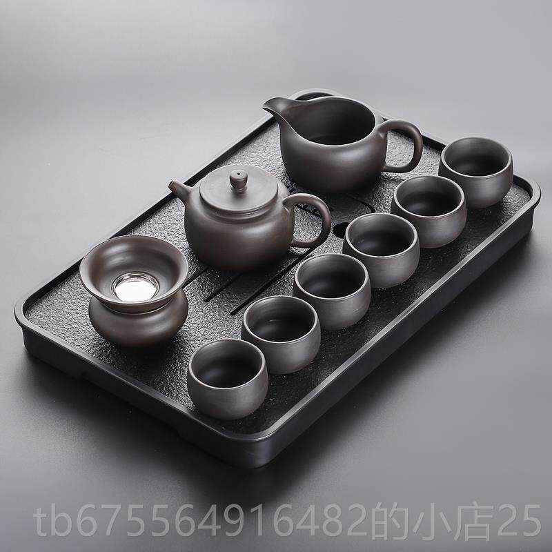 正品豪峰 紫砂功夫茶具套装家用客泡茶茶杯厅茶壶茶道配海件茶具