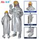 正品 100冶0度铝箔隔热服高工业耐温防护服防火服厂炼炉前电解铝套