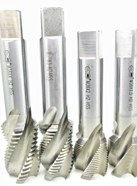 螺旋槽机用丝锥M33M32M36M39M42M45M48X5 4.5 4 3.5 3 2 1.5盲孔