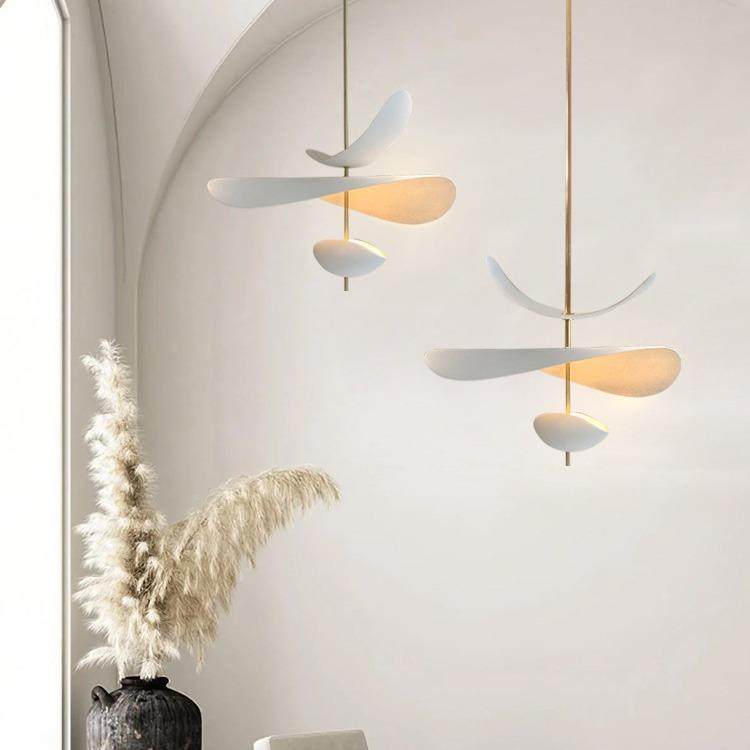 法式简约餐厅吊灯北欧现代餐厅灯吧台餐桌创意艺术花朵卧室吊灯