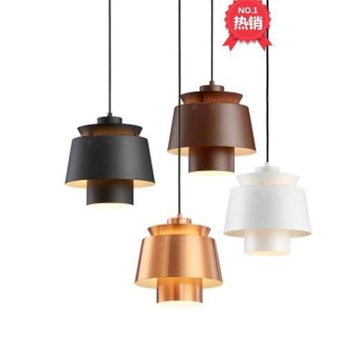 餐厅吊灯北欧风金色餐饮火锅店吧台复古创意自助餐酒吧台工业吊灯