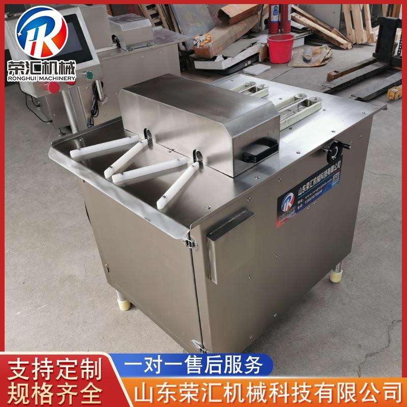 香肠打结机商用 全自动腊肠帮线机 定分量分结机 烤肠双路扎线机