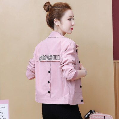 2024年春秋季新款时尚洋气棒球服减龄小个子穿搭显高夹克外套女士