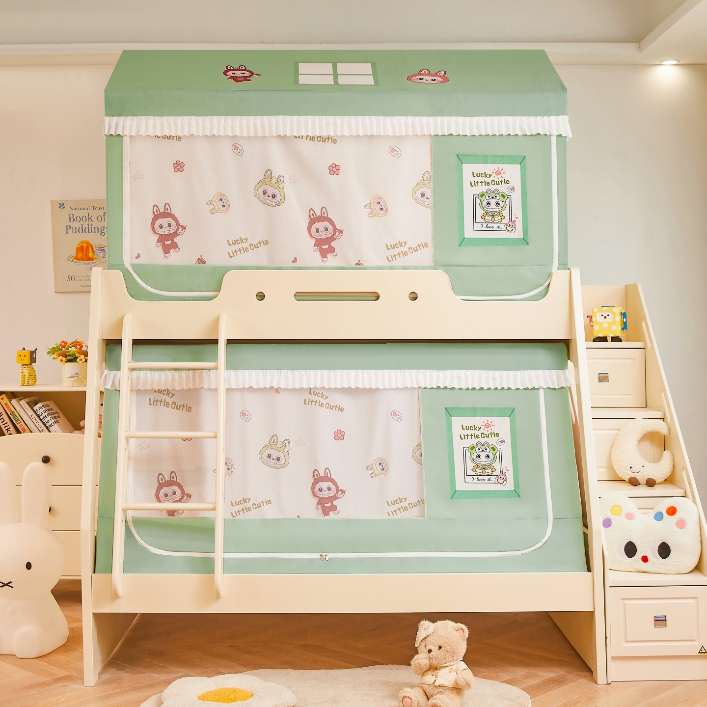 2025新款儿童城堡上下铺子母床