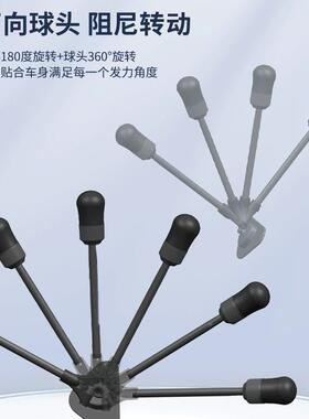 0252汽车除雾刷车用屏幕清洁刷OQZ旋转手机除雾刷带阻尼用新