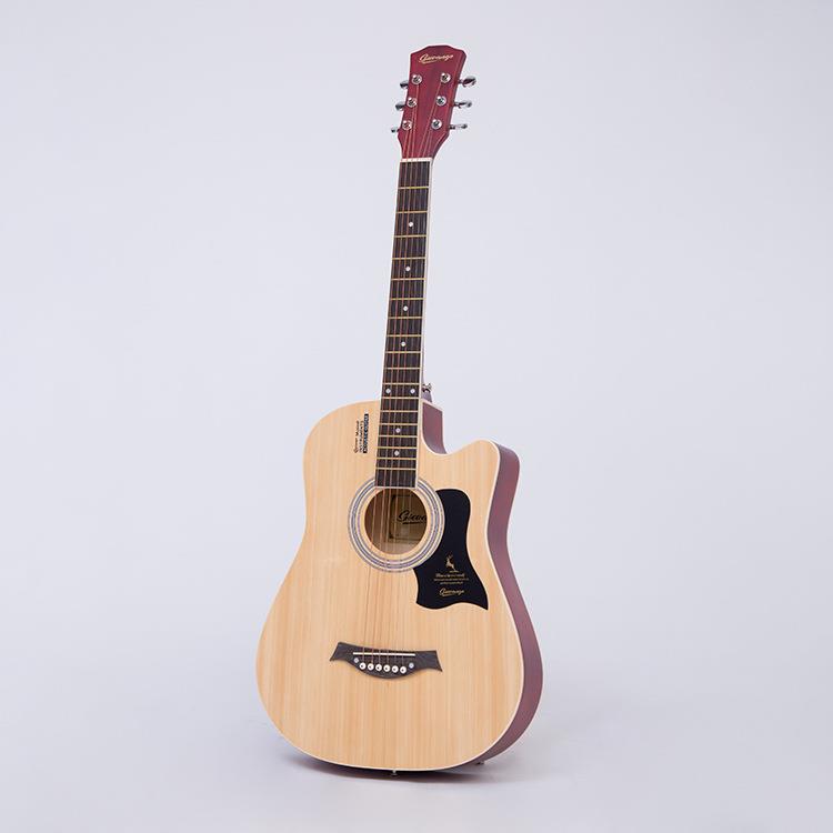 38寸云面单谣木吉他民新YD-D38Q手入门杉Guitar琴行光吉他哑初学