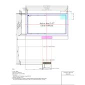 原2装 2.4OED2.L42寸OLEHJ2.4OLED显示屏液蓝黄白绿颜色晶显示屏可