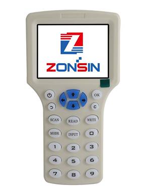 多频0ID卡复制卡器IC门禁卡复制机FIZX-08CDD智能感应器ZRX-8CD英