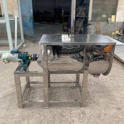 不锈钢圆搅拌设备U螺旋槽搅设拌机建筑工型程腻子膏QIN搅拌成型备