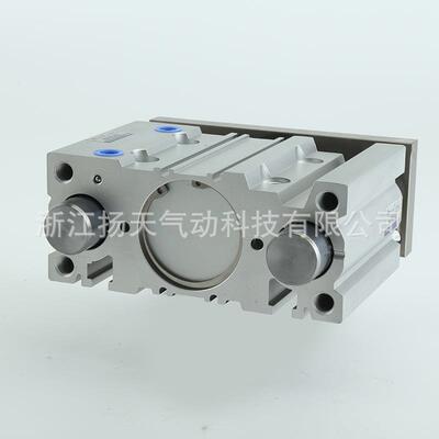 三轴三杆气5缸MGM5P0X25/导5ALK0/7/100小型带杆大推力长行程紧凑