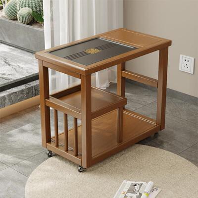 移动厅茶台小茶桌阳IDR台茶家桌椅组合茶茶水柜小户型用功夫小几