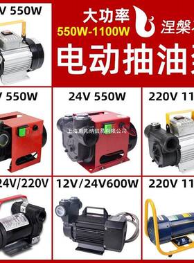 HDN12V2伏电自吸泵220伏柴汽油油抽加油动离心4齿轮叶轮泵芯铸钢