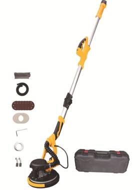 可FEQ折叠自吸长杆墙壁墙面打机抛光砂纸机墙磨双面无尘式腻子机