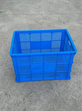 厂色销蓝755零部胶件框蔬菜基地塑料筐物水果MVX框子流筐周转箱