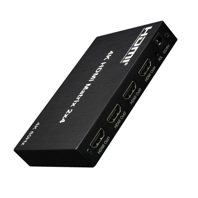 HDMI2.0矩阵2*4支持4K60Hz