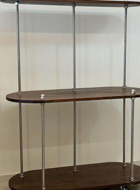 花架2025款阳台落地式置物架GAM可动多花架子新客厅移实木层一体