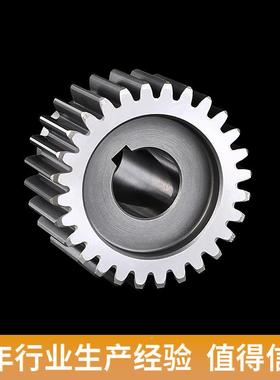 升研动磨6级机械传设备配件肩台齿凸台EZU斜齿轮降机齿轮直轮