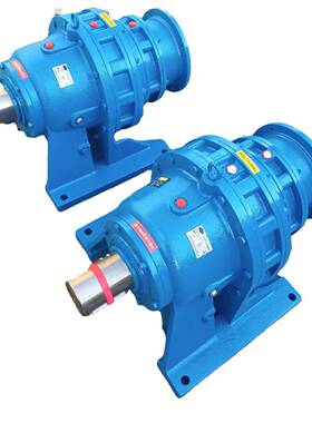 摆齿线针轮减速机BWED6轮3-91双BWED63-3级摆线针减3速机硬面齿轮