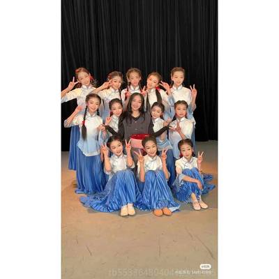 高档民国学同生舞蹈觉醒年代演出出服装五四青年装服灵儿款有我服