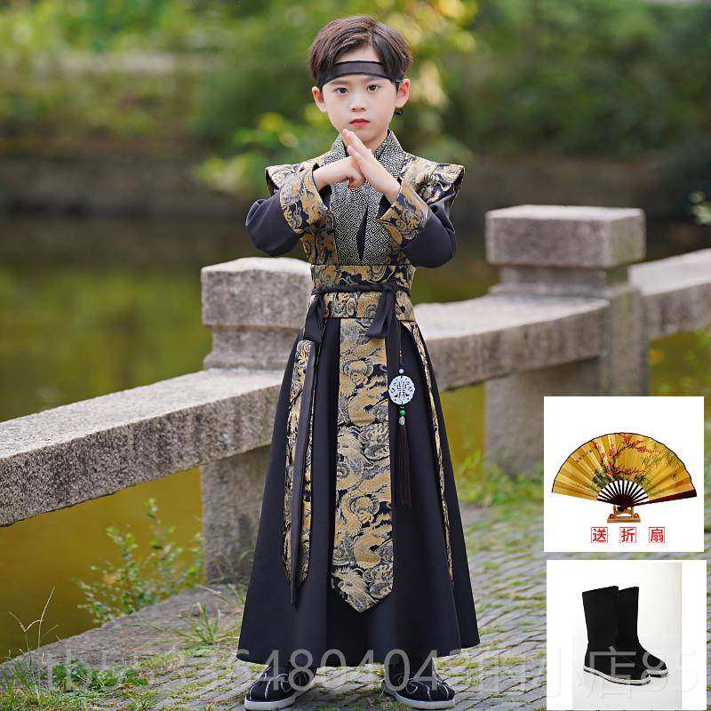 高档服男童春原创薄款公子少唐汉装古夏装男孩古风国学演出爷服儿,童装/婴儿装/亲子装,汉服,淘宝优惠券,粉丝福利购,淘宝优惠卷