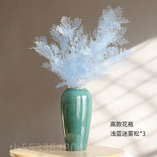 高档景德镇陶瓷花瓶客厅关美摆餐桌酒柜装饰式件复玄古插花瓶可水