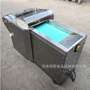 厂家直供电动不锈钢厨房切菜机 大淄博网红切锅饼机
