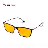 新款 光TKP辐射眼镜女平光镜电脑护目办公护眼防蓝男防紫外线抗疲