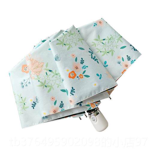 新款自携动雨日系i女ns学生 晴雨两用小清新小巧可式遮阳伞防伞晒