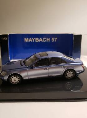 新款Auoart/拓t 1:43 奔驰迈巴赫Maybach 57 62奥 S-Cl车ass 模礼