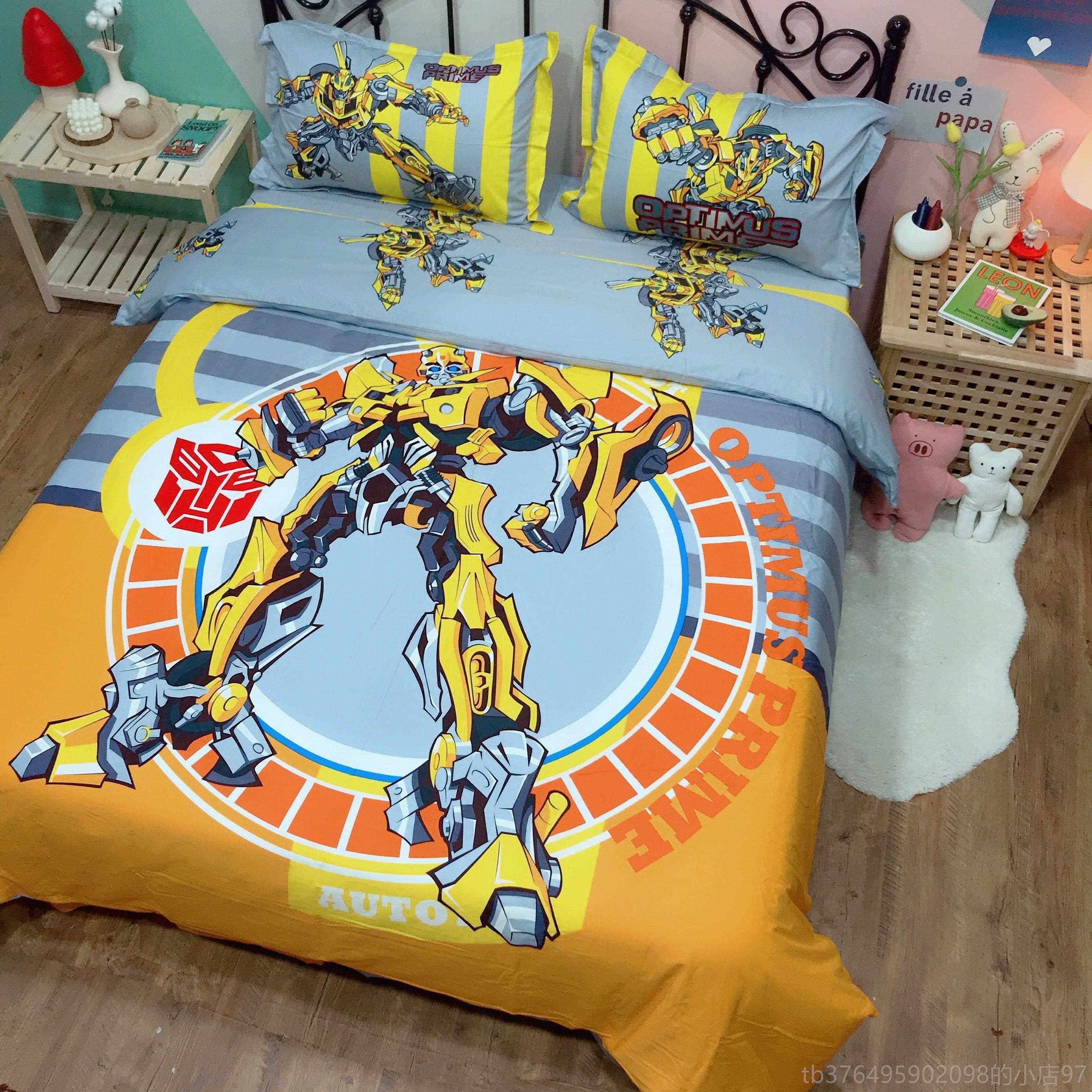 新款卡通全棉床上四件套男女孩床儿童可爱角兽1独00%纯套棉被单三,床上用品,床品套件/四件套/多件套,淘宝优惠券,粉丝福利购,淘宝优惠卷