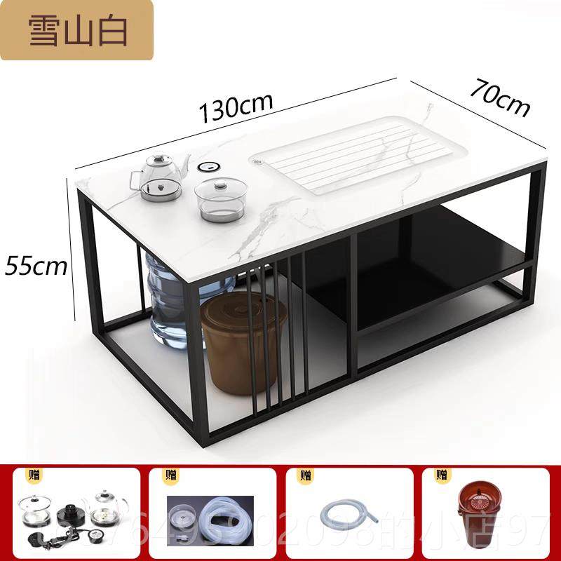 新款茶泡夫茶一体功岩接板几茶几客厅待现代家用茶台烧水壶小户型,商业/办公家具,茶几,淘宝优惠券,粉丝福利购,淘宝优惠卷
