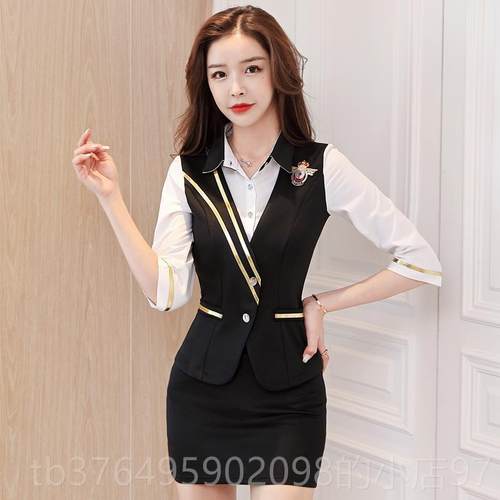 新款新秋冬美容师工作服套女显瘦酒店装款足疗沐桑拿足浴足按摩技