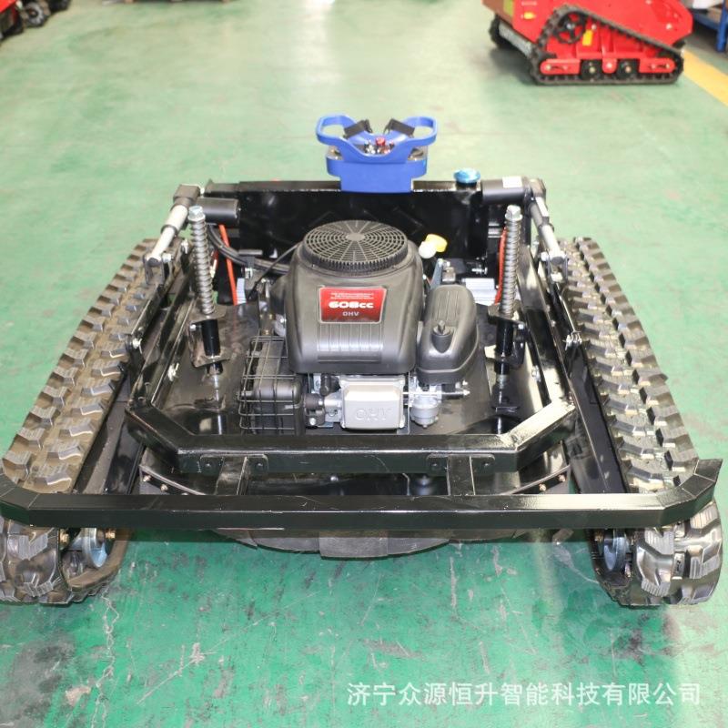 0ZY800T汽遥控履带割草机油自充坦电80YAFmm割幅黑武士克式割草机