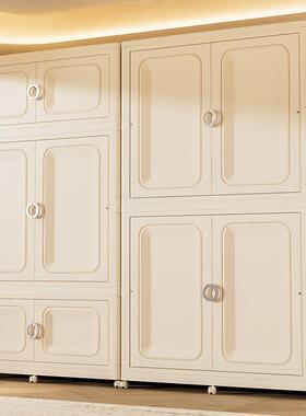 免安装C90升级巨无宝宝衣柜儿童衣服收纳柜塑M料家用RKA霸婴儿小